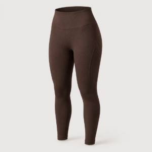 moonsport mujer contour rib leggings espresso